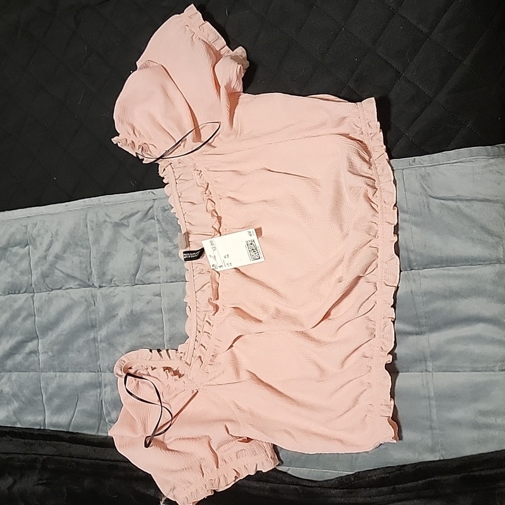 Pink crop top
